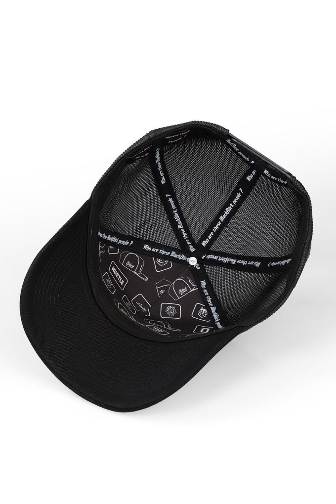 fighter-logolu-siyah-antrasit-trucker-sapka-3978 - BlackBörk TR