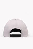 Free, But Caged Logolu Siyah-Beyaz Beyzbol Şapka