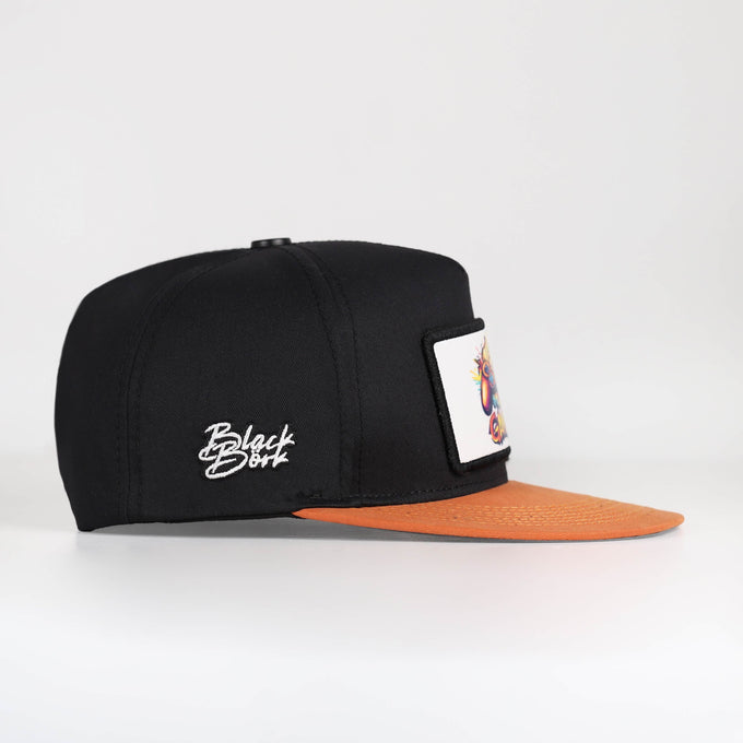 gamer-logolu-kiremit-siyah-hip-hop-sapka-3534 - BlackBörk TR