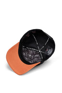 Geyik Logolu Kiremit-Siyah Beyzbol Şapka