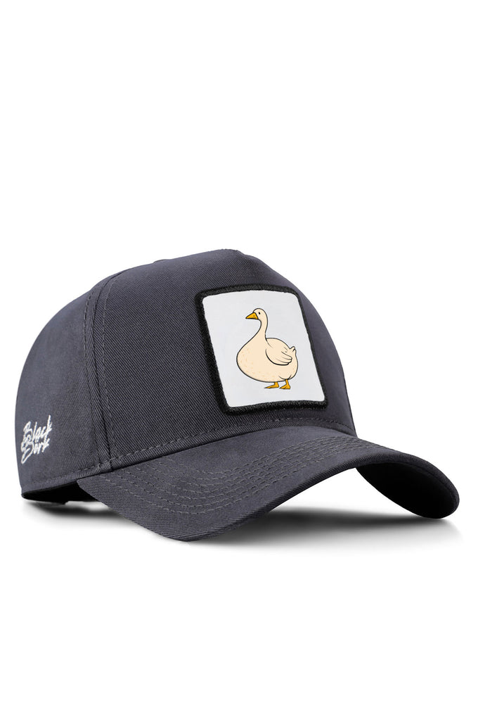 goc-edemeyen-kaz-logolu-antrasit-beyzbol-sapka-4079 - BlackBörk TR