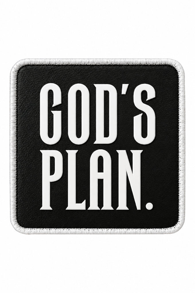 God's Plan Logo V1 Bench