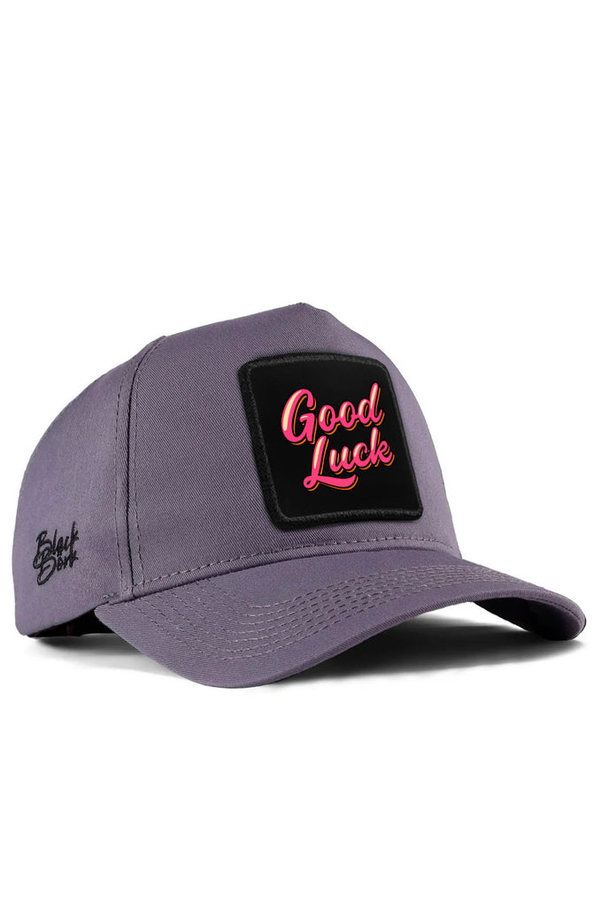 good-luck-logolu-gri-beyzbol-sapka-717 - BlackBörk TR
