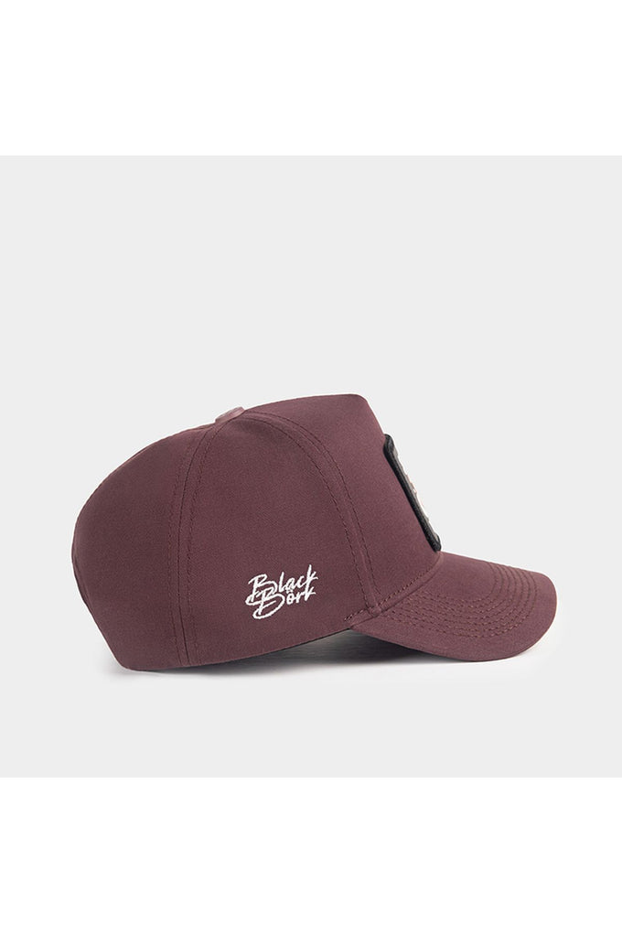 Good Luck Logo Brown Baseball Cap