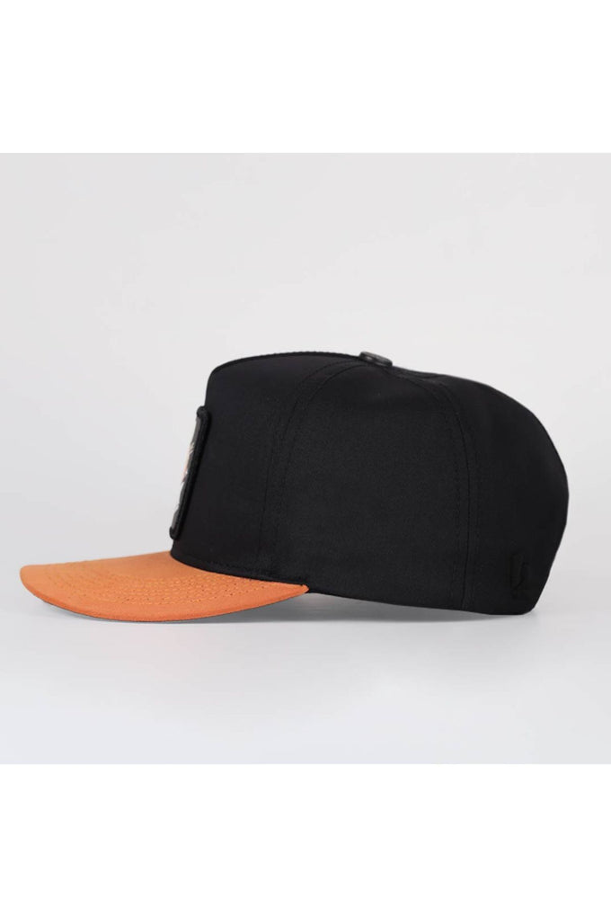 Good Luck Logo Tile-Black Hip Hop Cap 
