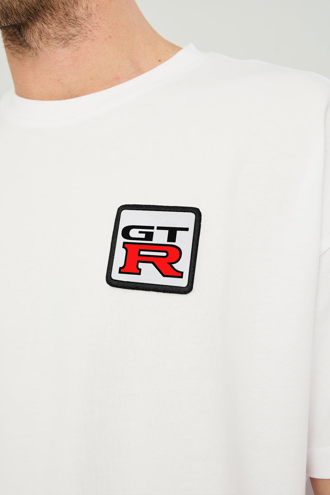 gtr-logolu-oversize-b-shirt-beyaz-1884 - BlackBörk TR