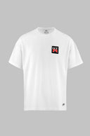 GTR Logolu Oversize B-Shirt Beyaz