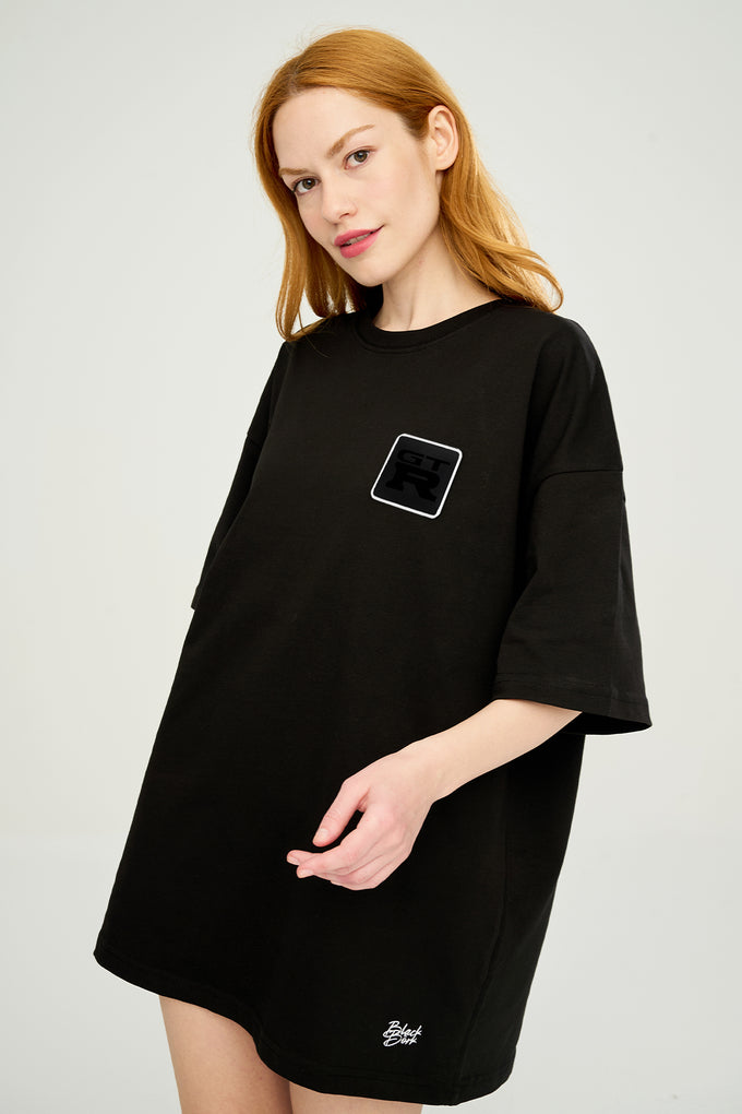 gtr-logolu-oversize-b-shirt-siyah-1905 - BlackBörk TR