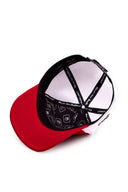 Gym Mode On Logolu Kırmızı-Beyaz Trucker Şapka