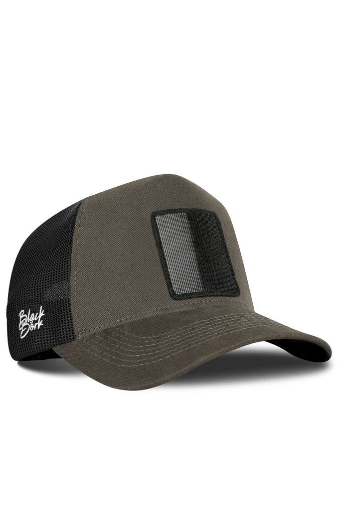 haki-siyah-trucker-sapka-6313 - BlackBörk TR