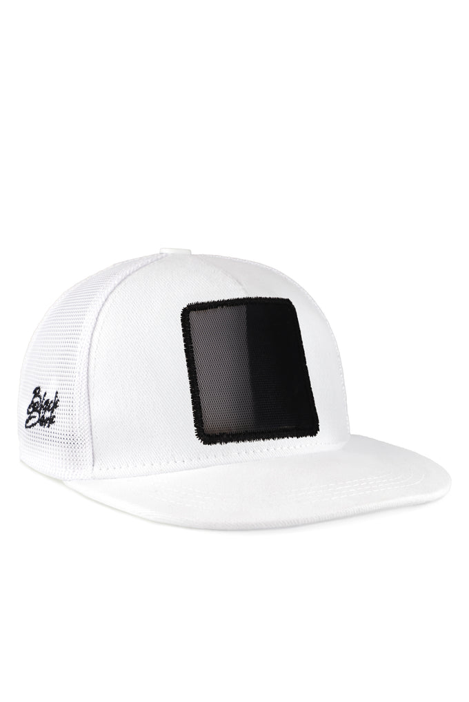 Hip Hop Beyaz Çocuk Trucker Şapka