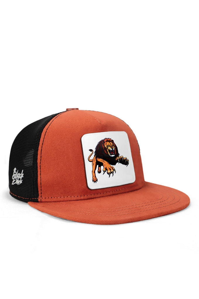 hip-hop-kids-aslan-logolu-kiremit-siyah-cocuk-trucker-sapka-1741 - BlackBörk TR