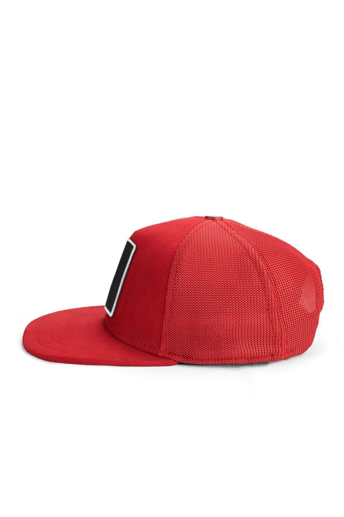 hip-hop-kids-aslan-logolu-kirmizi-cocuk-trucker-sapka-1734 - BlackBörk TR