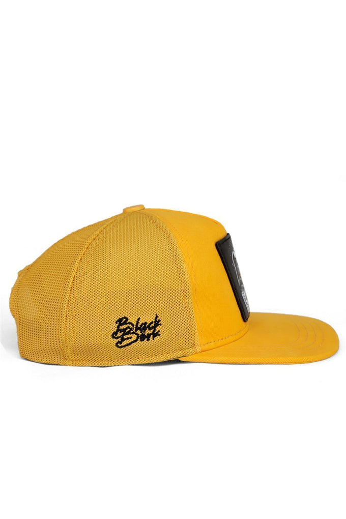 Hip Hop Kids Aslan Logolu Sarı Çocuk Trucker Şapka