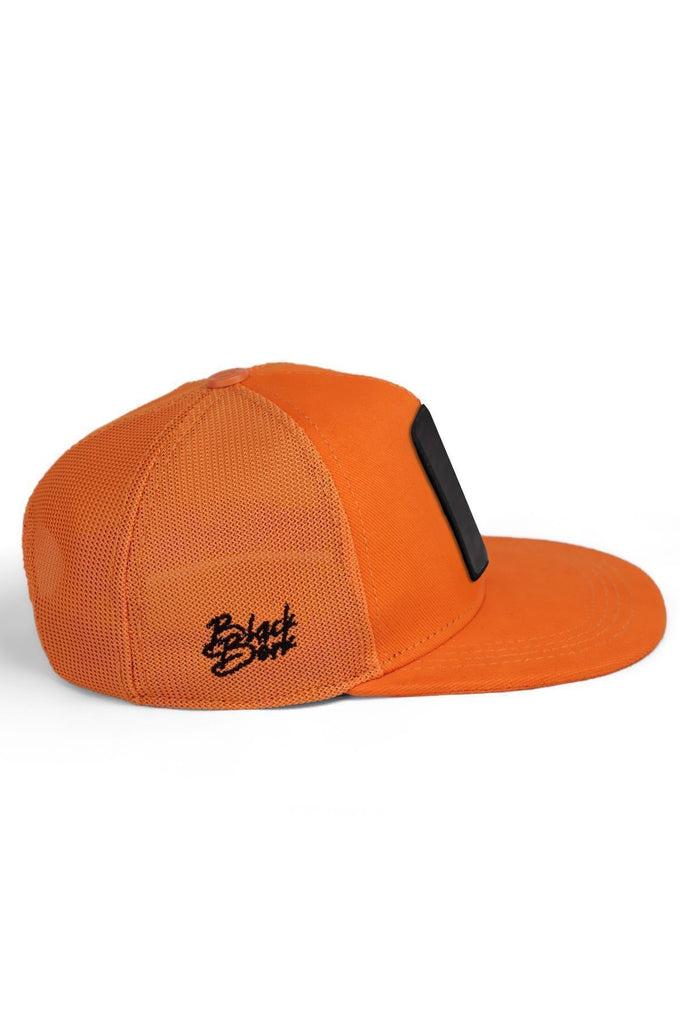 hip-hop-kids-aslan-logolu-turuncu-cocuk-trucker-sapka-1832 - BlackBörk TR
