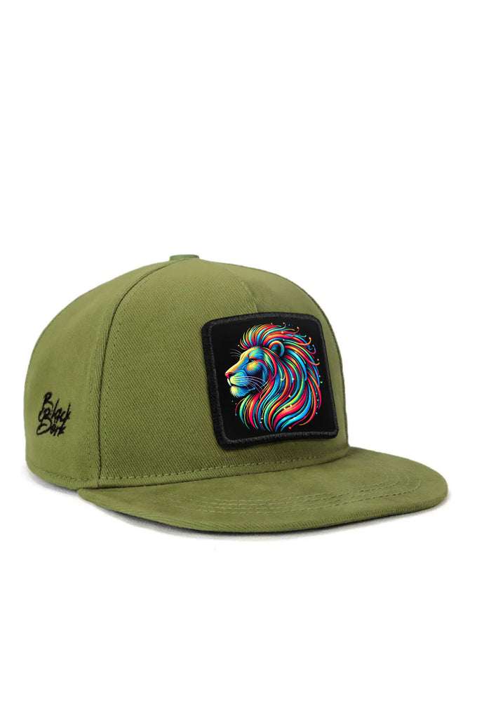 hip-hop-kids-aslan-logolu-yesil-cocuk-beyzbol-sapka-1676 - BlackBörk TR