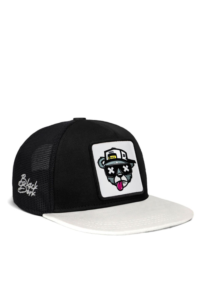 hip-hop-kids-ayi-logolu-beyaz-siyah-cocuk-trucker-sapka-1716 - BlackBörk TR