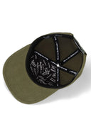 Hip Hop Kids Khaki Children's Hat with Bear Logo