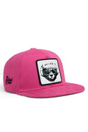 Hip Hop Kids Ayı Logolu Pembe Çocuk Beyzbol Şapka