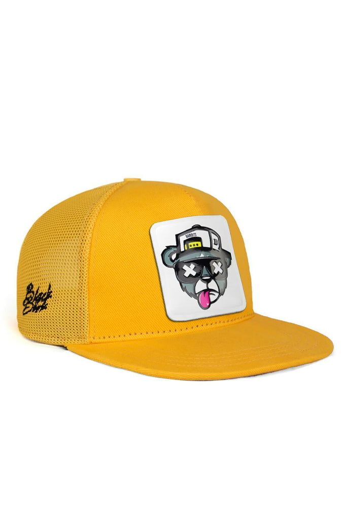 hip-hop-kids-ayi-logolu-sari-cocuk-trucker-sapka-1801 - BlackBörk TR