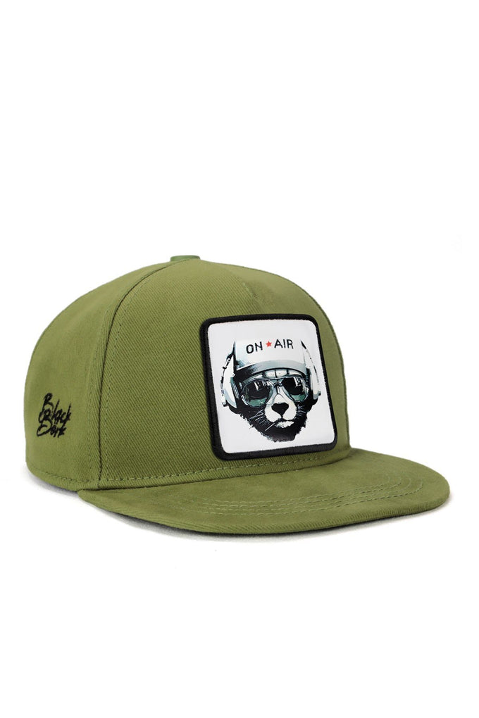 hip-hop-kids-ayi-logolu-yesil-cocuk-sapka-1671 - BlackBörk TR
