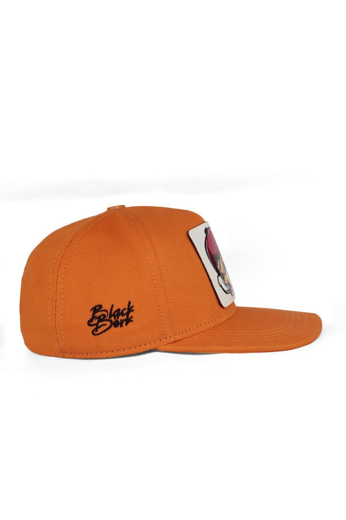 Hip Hop Kids Bull Logo Orange Children's Baseball Cap