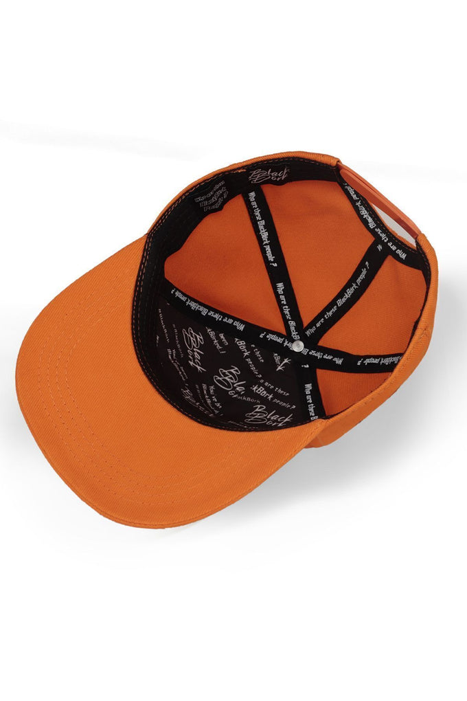 Hip Hop Kids Bull Logo Orange Children's Baseball Cap