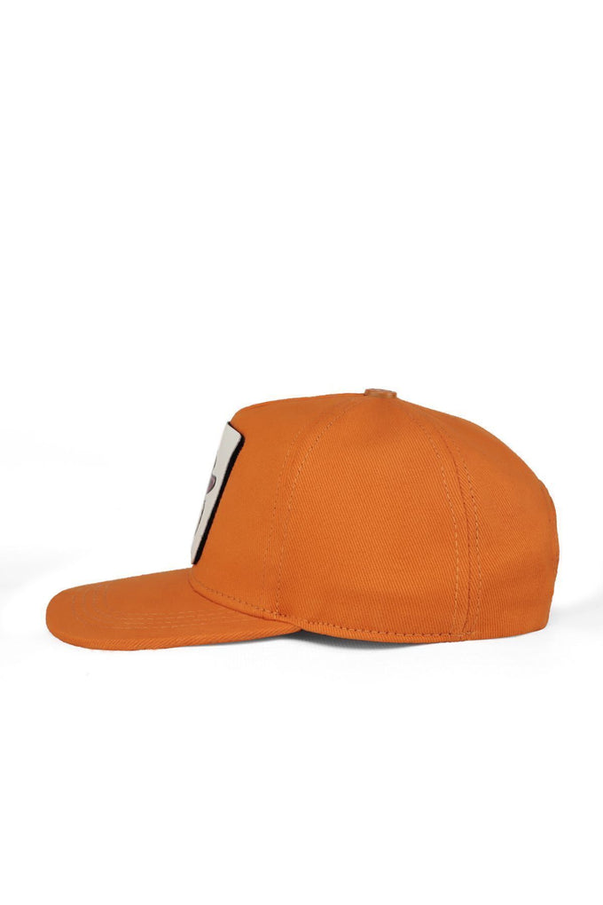 Hip Hop Kids Bull Logo Orange Children's Baseball Cap