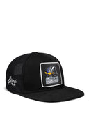 Hip Hop Kids Duckside Logolu Siyah Çocuk Trucker Şapka