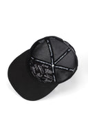 Hip Hop Kids Duckside Logolu Siyah Çocuk Trucker Şapka