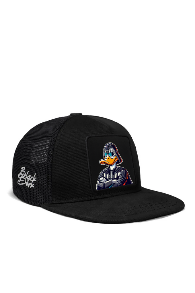 Hip Hop Kids Duckside Logo Black Children's Trucker Cap 