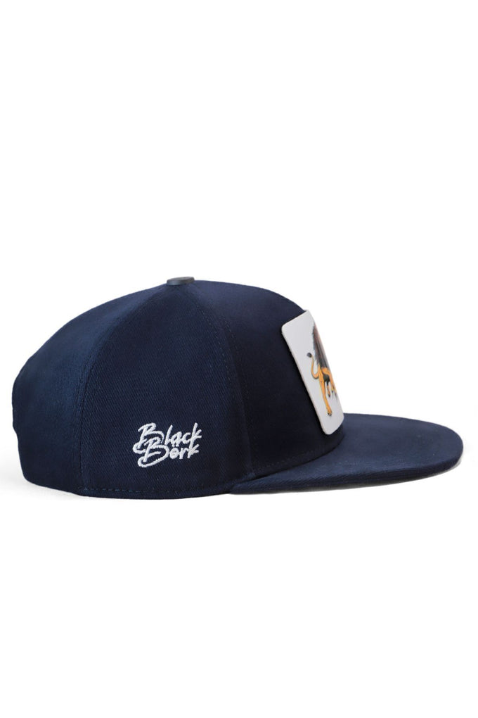 Hip Hop Kids Einstein Logo Navy Blue Children's Cap 