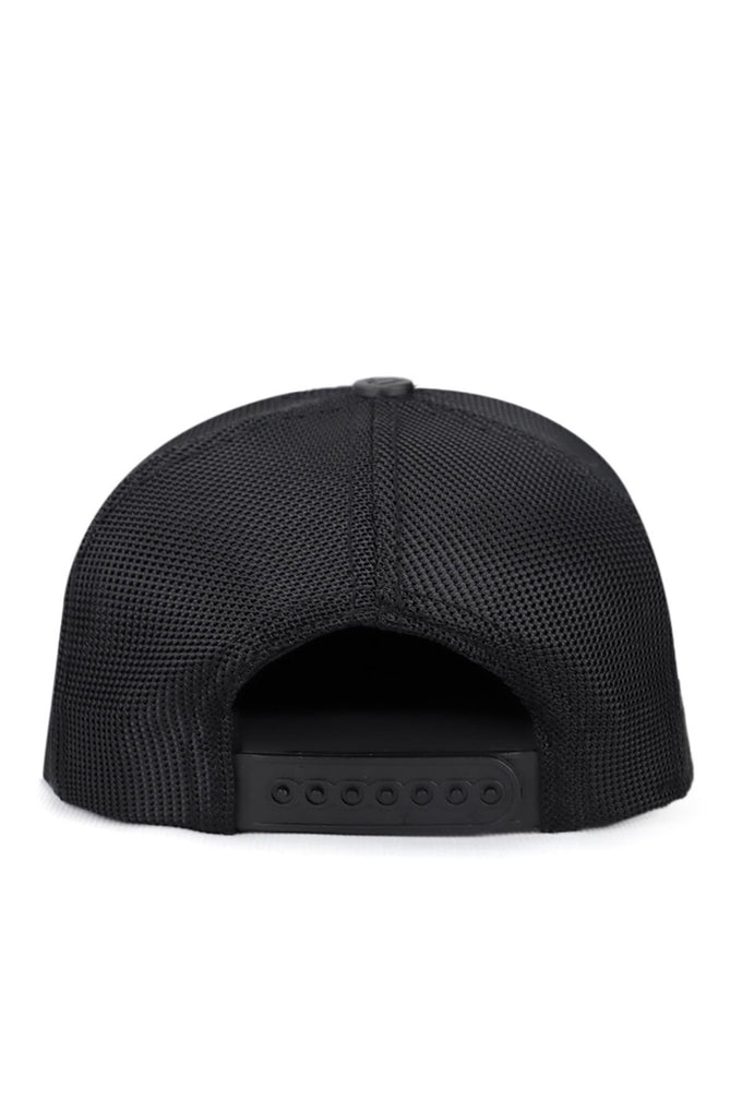 Hip Hop Kids Kurt Logolu Beyaz-Siyah Çocuk Trucker Şapka