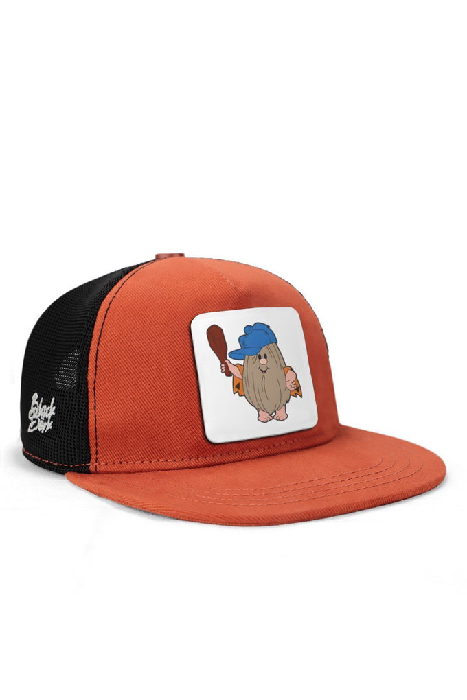 hip-hop-kids-magara-adami-logolu-kiremit-siyah-cocuk-trucker-sapka-1746 - BlackBörk TR