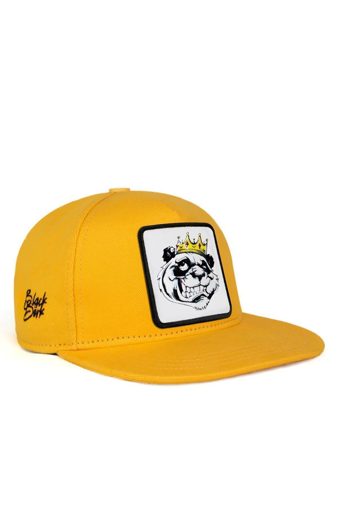 hip-hop-kids-panda-logolu-sari-cocuk-beyzbol-sapka-1621 - BlackBörk TR
