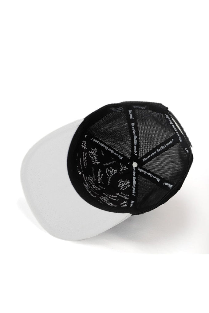 hip-hop-kids-samuray-logolu-beyaz-siyah-cocuk-trucker-sapka-1693 - BlackBörk TR