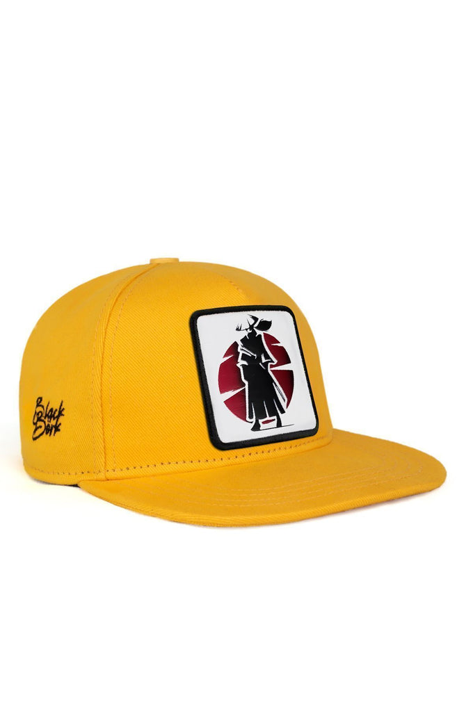 Hip Hop Kids Samurai Logo Yellow Children's Baseball Cap