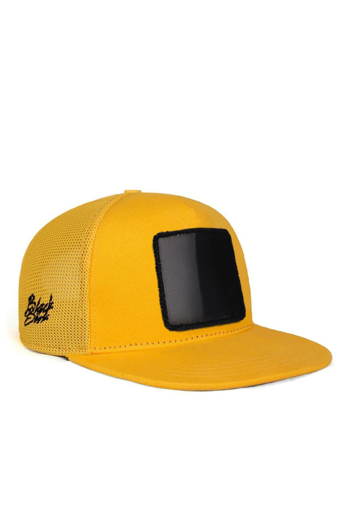 Hip Hop Sarı Çocuk Trucker Şapka