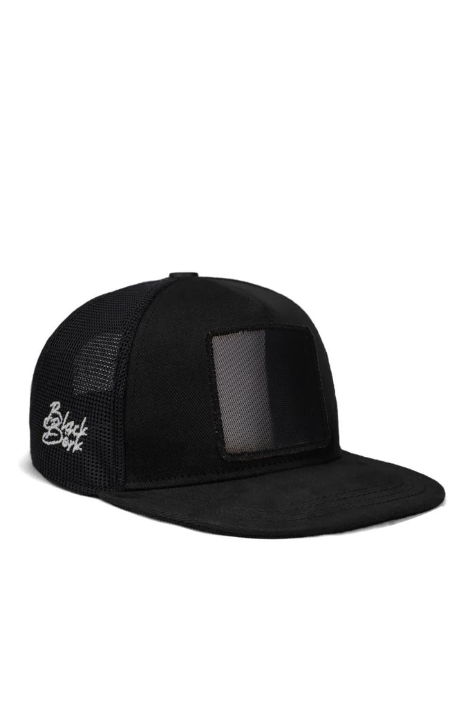 Hip Hop Siyah Çocuk Trucker Şapka