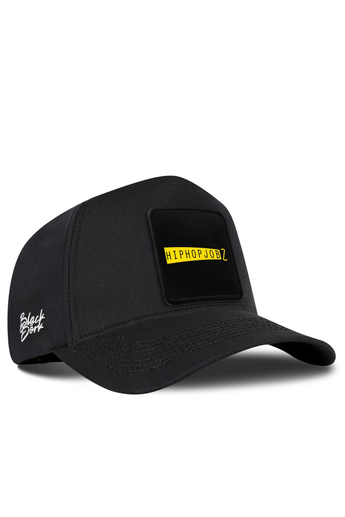 Hiphopjobz 2020 Logolu Siyah Beyzbol Şapka