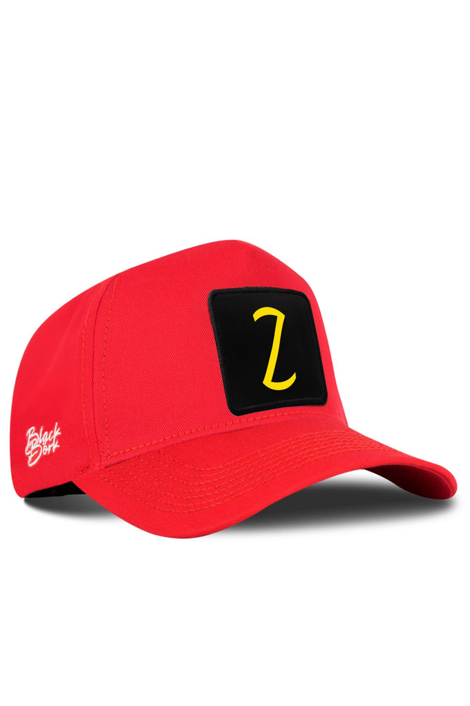 Hiphopjobz Z Logolu Kırmızı Beyzbol Şapka