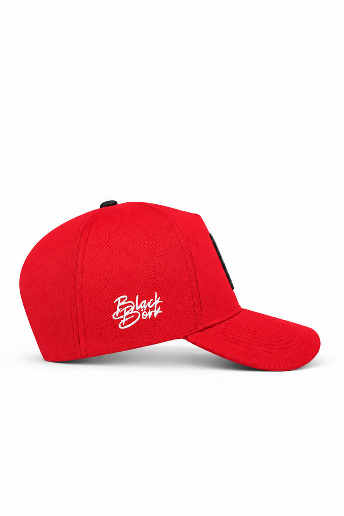 Hiphopjobz Z Logo Red Baseball Cap