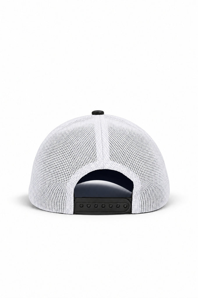 Hot Girl Club Logo Navy-White Trucker Cap 