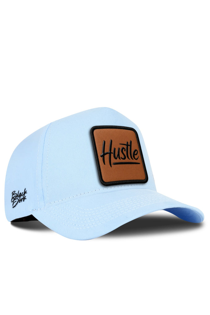 Hustle Logolu Buz Mavi Beyzbol Şapka