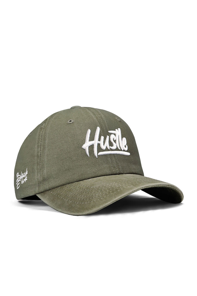hustle-nakisli-vintage-beyzbol-haki-sapka-4691 - BlackBörk TR