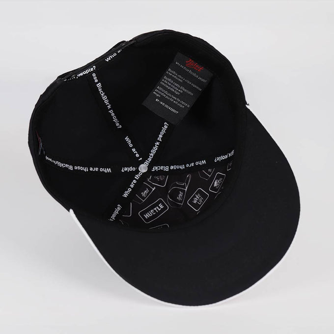 i-hate-people-logolu-beyaz-siyah-hip-hop-sapka-3674 - BlackBörk TR