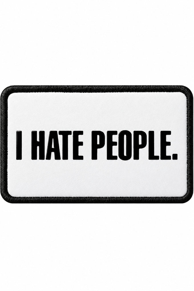 I Hate People Logolu V2 Bench
