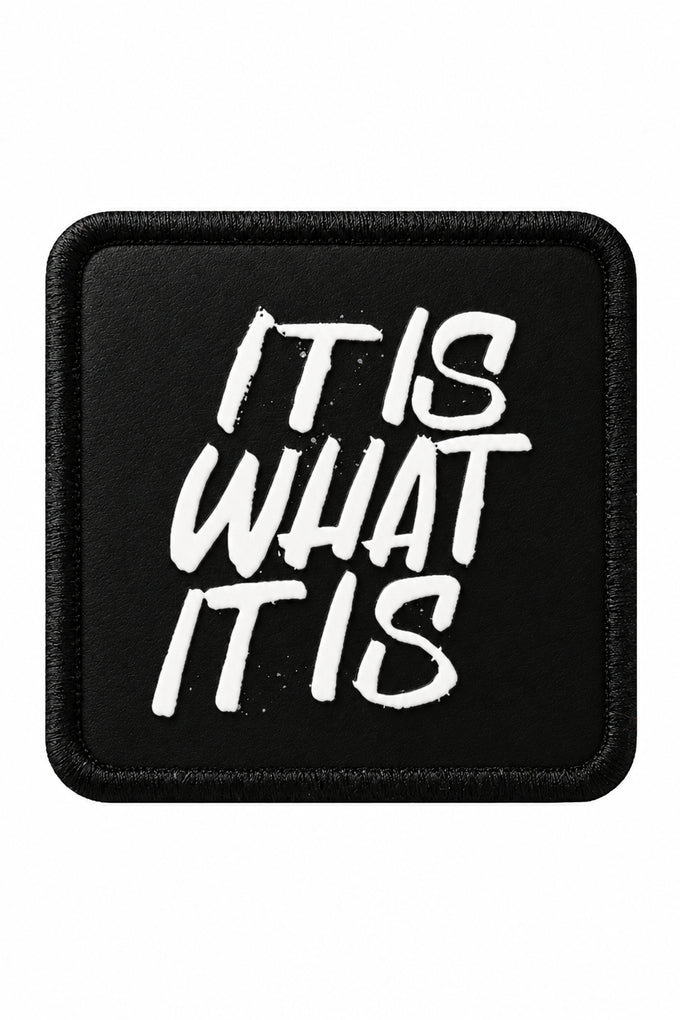 It Is What It Is Logo V1 Bench
