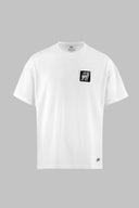 It is what it is What Logolu Oversize M-L B-Shirt Beyaz