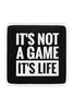 It's Not A Game It's Life Logolu Bench
